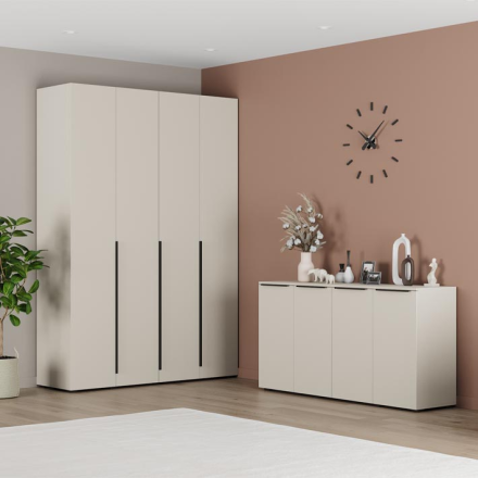 Шкаф 2-х дверный Х21 Харди, Кашемир 